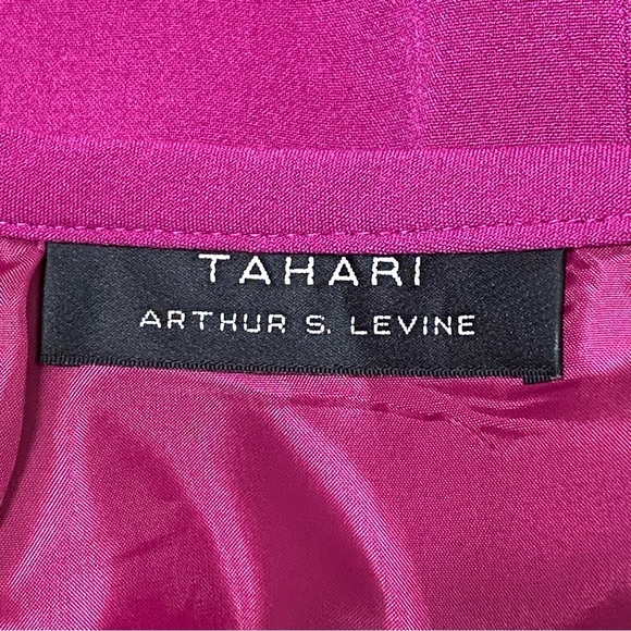 Tahari ASL Fuchsia Pink Office Siren Corpcore Pencil Skirt Size 18 - Picture 5 of 7